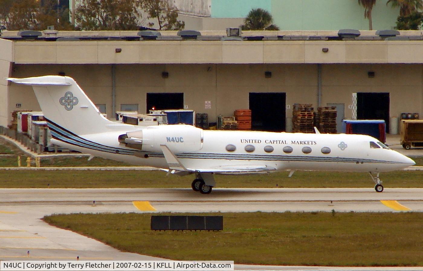 N4UC, 2003 Gulfstream Aerospace G-IV (G400) C/N 1513, Gulfstream G-IV