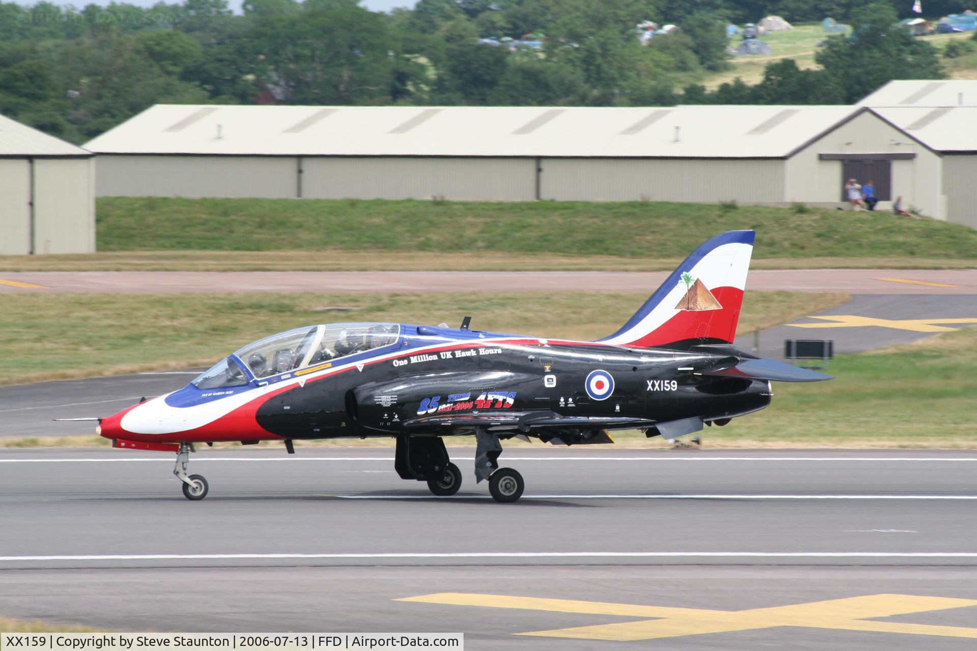 XX159, 1979 Hawker Siddeley Hawk T.1A C/N 005/312005, Royal International Air Tattoo 2006