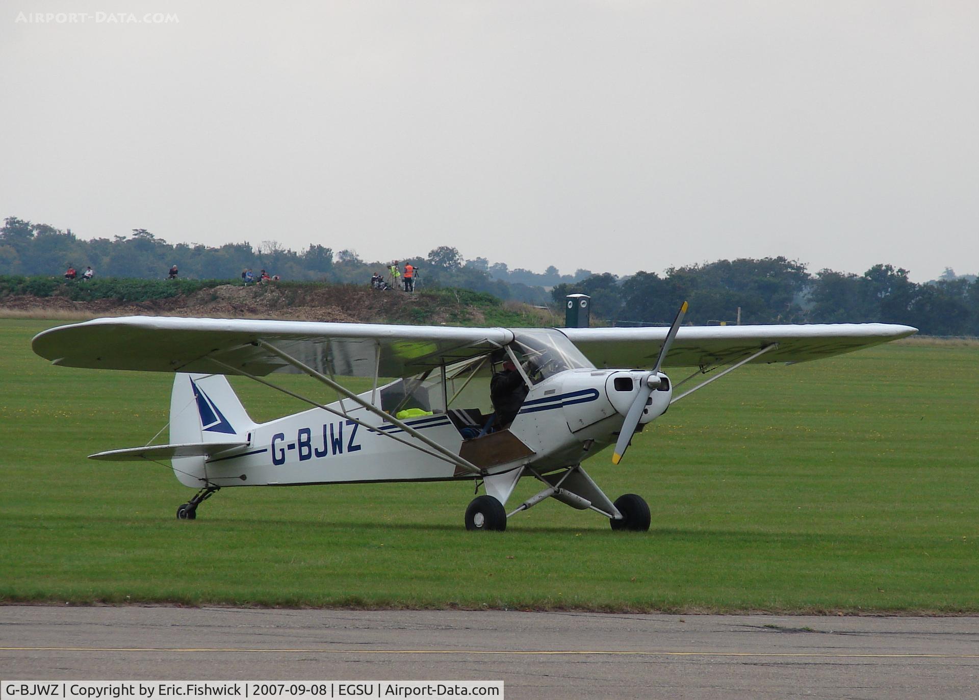 G-BJWZ, 1951 Piper L-18C Super Cub (PA-18-95) C/N 18-1361, 3. G-BJWZ at Duxford September Airshow