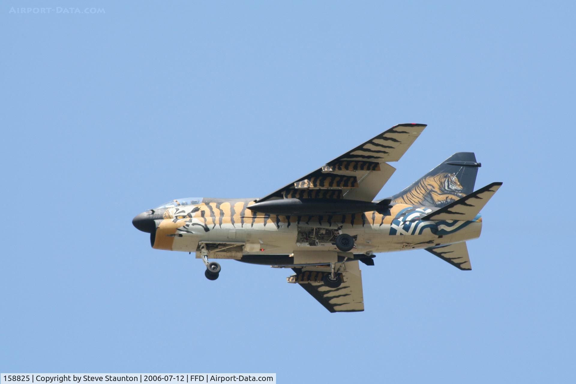 158825, LTV A-7E Corsair II C/N E-381, Royal International Air Tattoo 2006