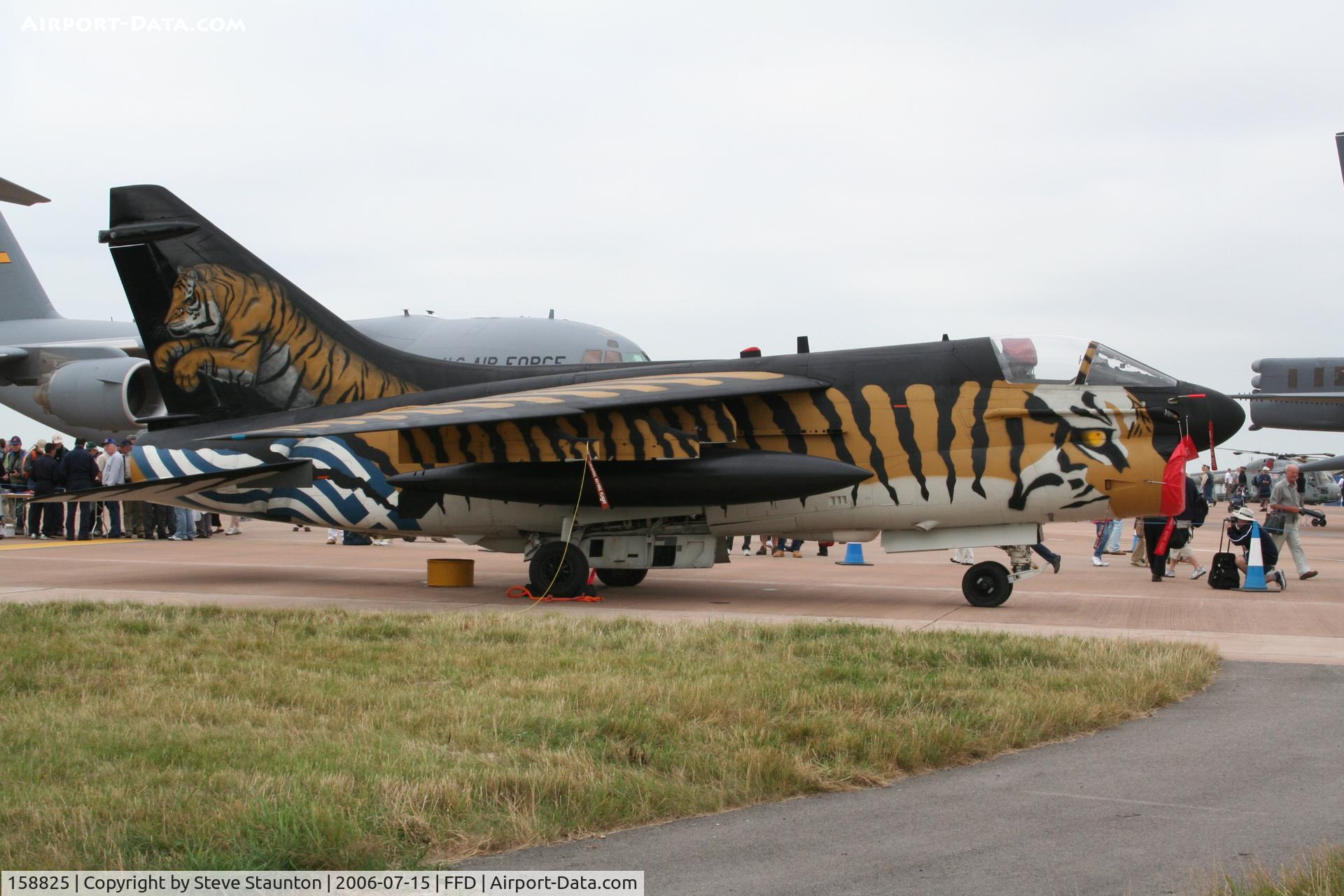 158825, LTV A-7E Corsair II C/N E-381, Royal International Air Tattoo 2006