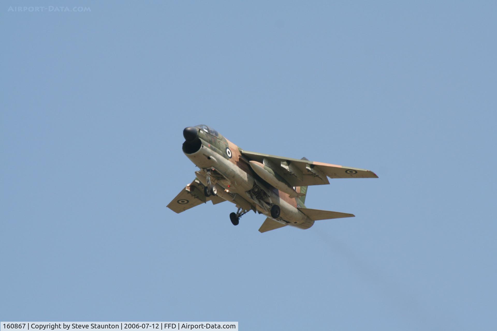160867, LTV A-7E Corsair II C/N E-583, Royal International Air Tattoo 2006