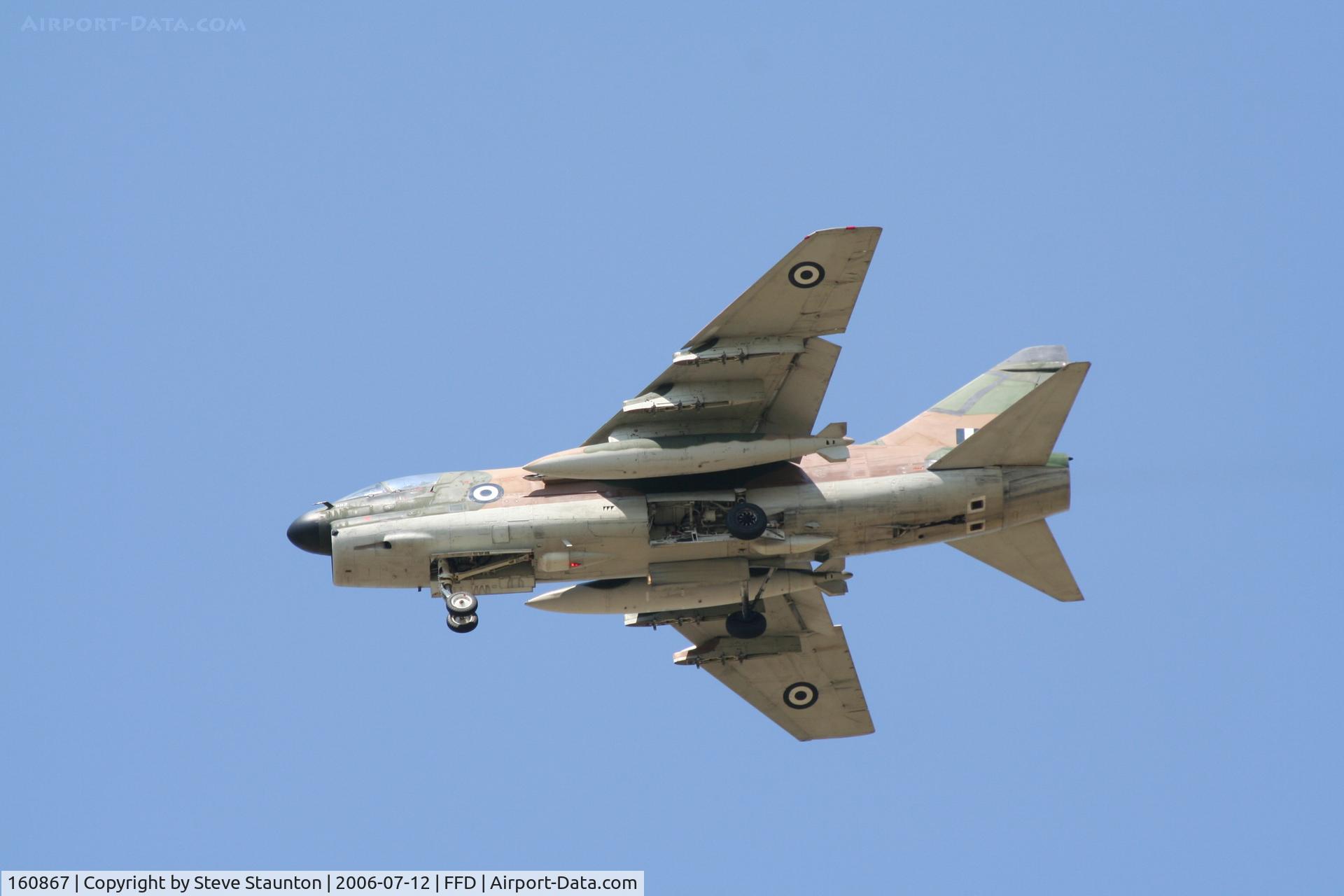 160867, LTV A-7E Corsair II C/N E-583, Royal International Air Tattoo 2006