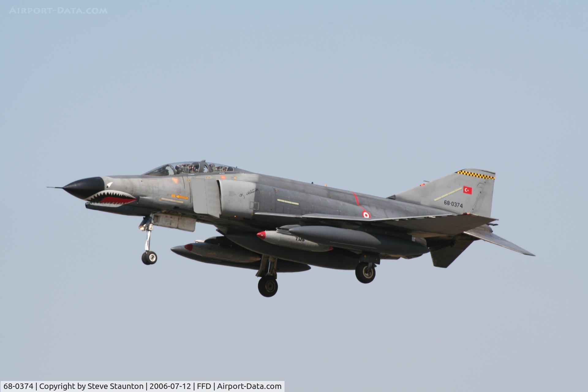68-0374, 1968 McDonnell Douglas F-4E Phantom II C/N 3450, Royal International Air Tattoo 2006