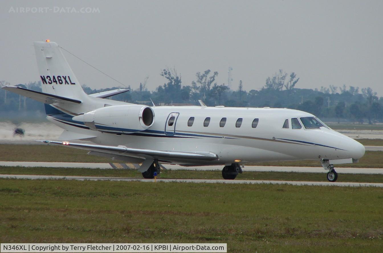 N346XL, 2003 Cessna 560XL C/N 560-5346, part of the Friday afternoon arrivals 'rush' at PBI