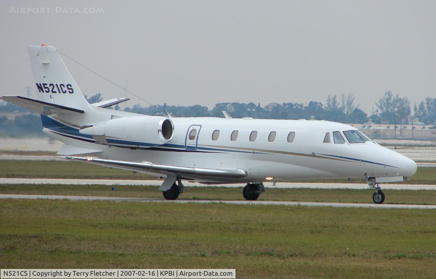 N521CS, 2004 Cessna 560XL Citation Excel C/N 560-5362, part of the Friday afternoon arrivals 'rush' at PBI