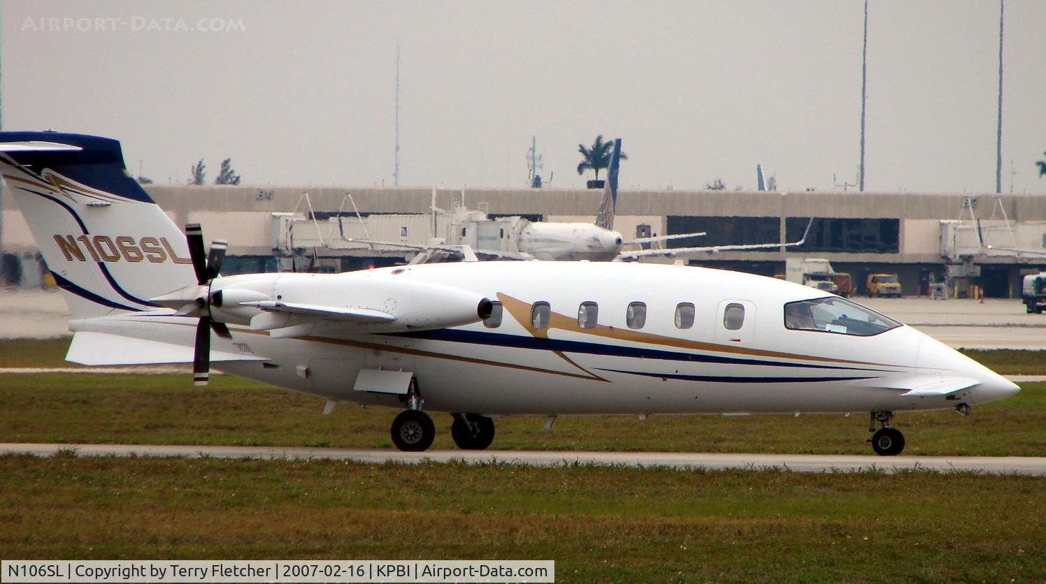 N106SL, 2003 Piaggio P-180 Avanti C/N 1070, part of the Friday afternoon arrivals 'rush' at PBI