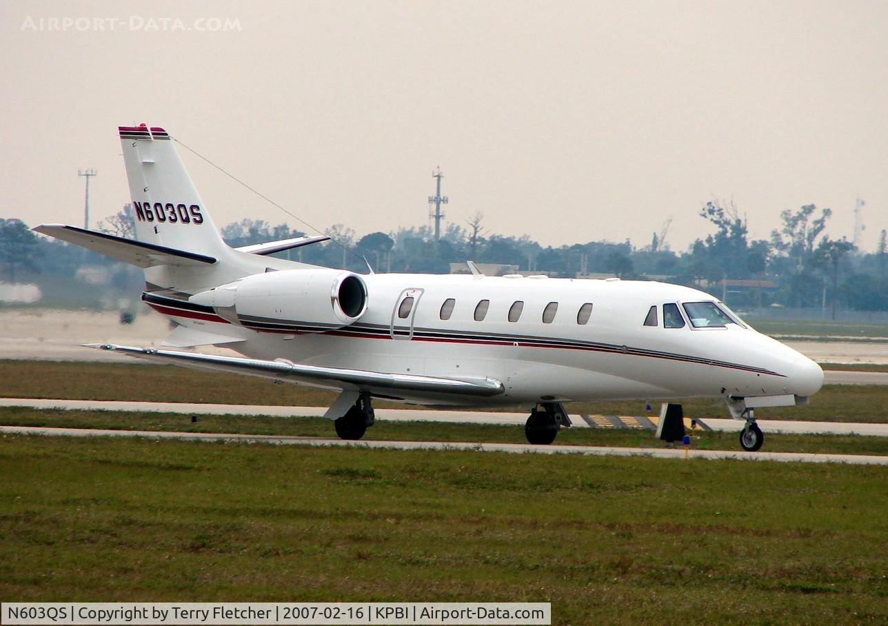 N603QS, 2001 Cessna 560XL Citation Excel C/N 560-5203, part of the Friday afternoon arrivals 'rush' at PBI