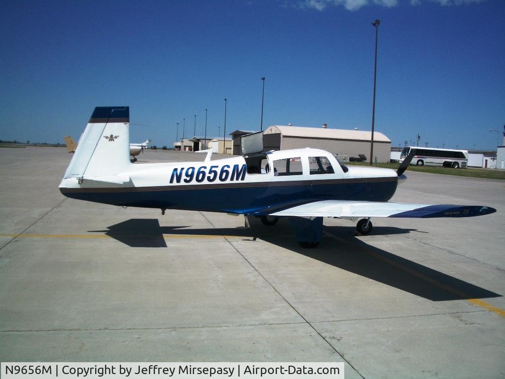 N9656M, 1967 Mooney M20C Ranger C/N 670112, Grand Forks