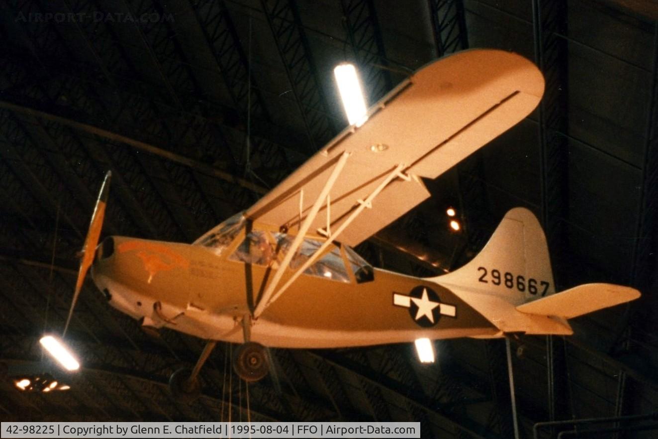 42-98225, 1942 Stinson L-5 Sentinel C/N 76-466, Stinson Sentinel at the National Museum of the U.S. Air Force
