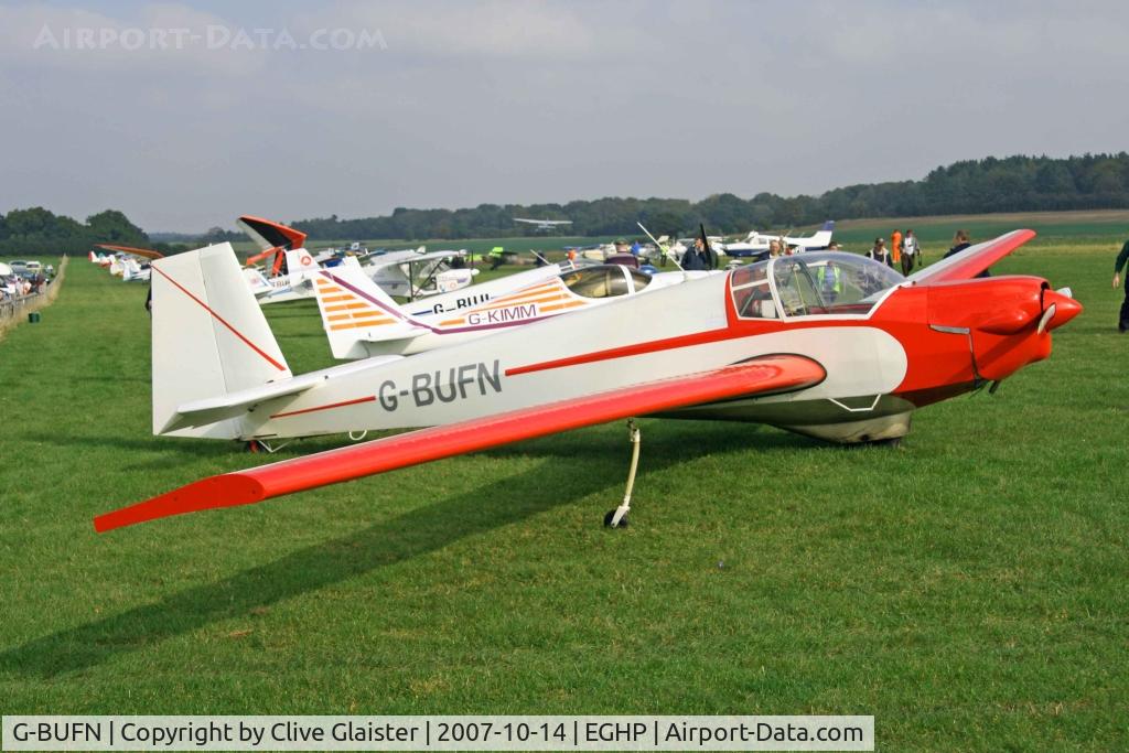 G-BUFN, 1977 Slingsby T-61F Venture T2 C/N 1967, Previous ID: ZA631 - De-registered as destroyed in January 2012