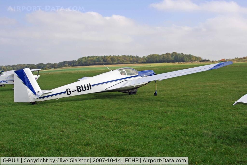G-BUJI, 1978 Slingsby T-61F Venture T2 C/N 1882, Registered Owner: SOLENT VENTURE SYNDICATE LTD - Previous ID: XZ562