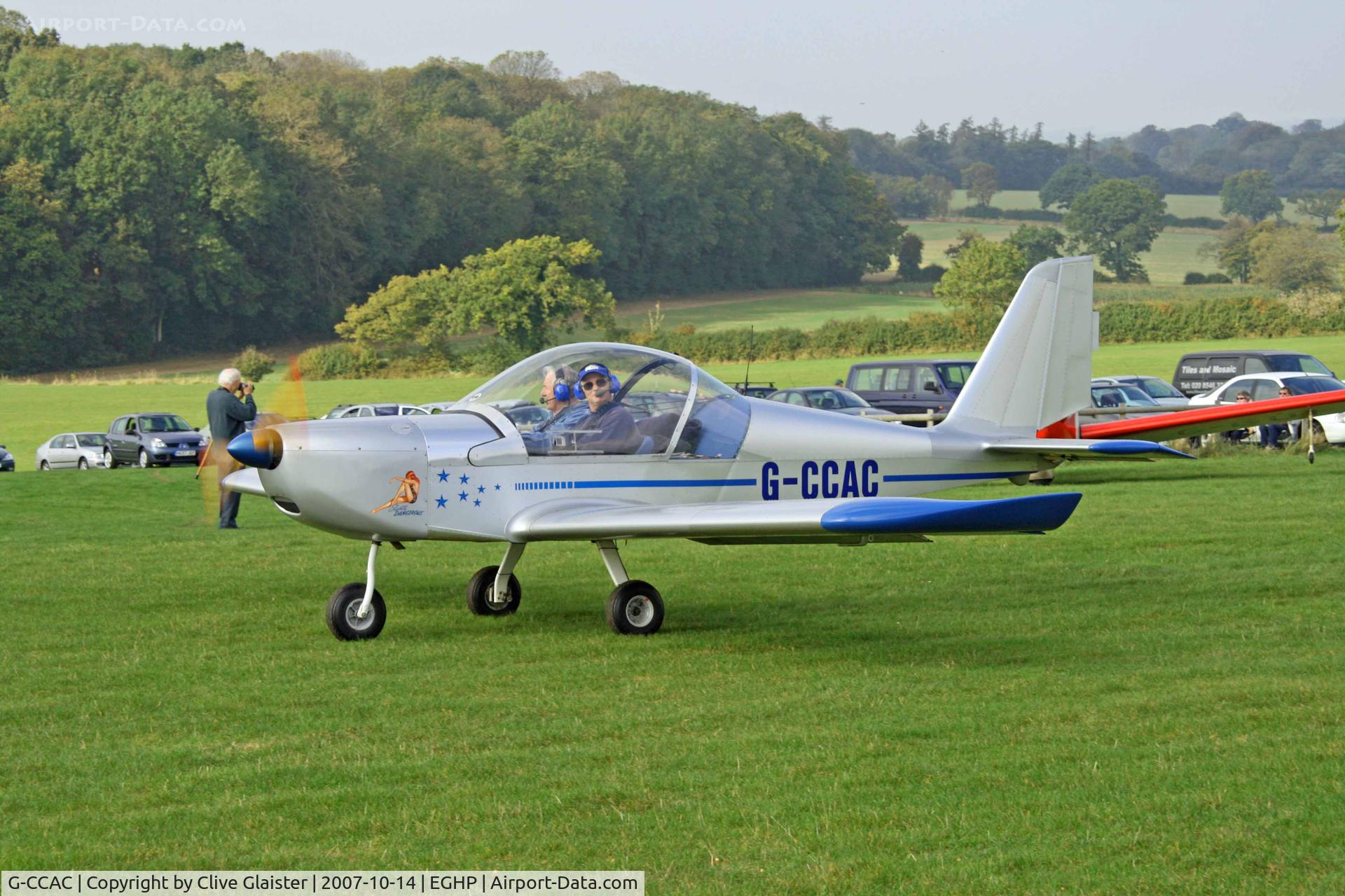 G-CCAC, 2003 Aerotechnik EV-97 Eurostar C/N PFA 315-13979, HEX: 40488C