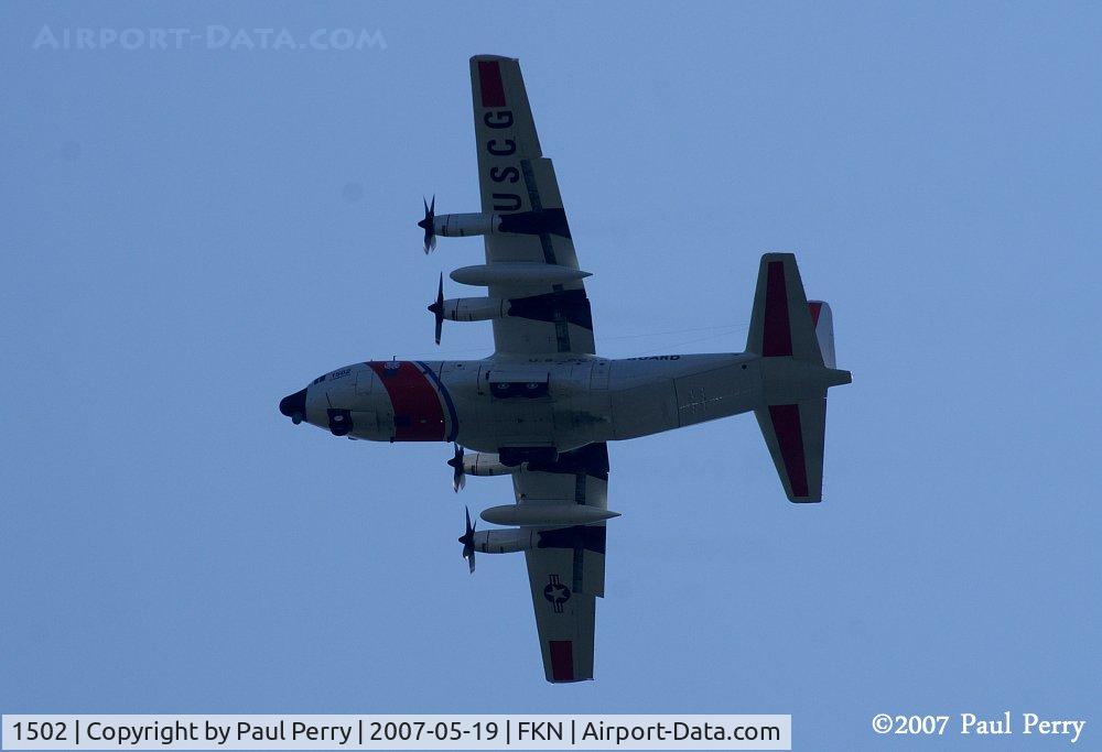 1502, 1973 Lockheed HC-130H Hercules C/N 382-4513, Entering the pattern for some fly-bys
