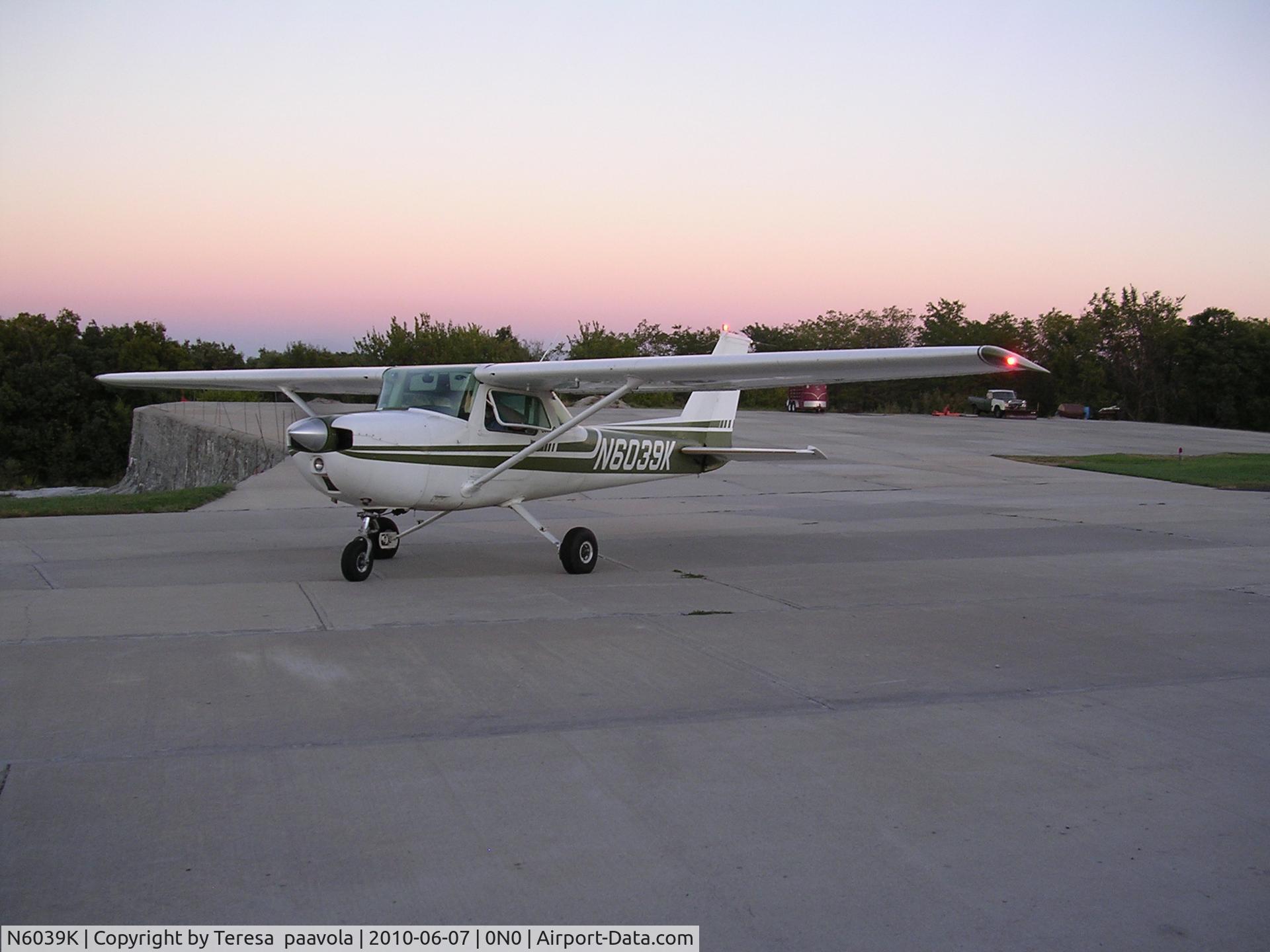 N6039K, 1975 Cessna 150M C/N 15077489, first flight
