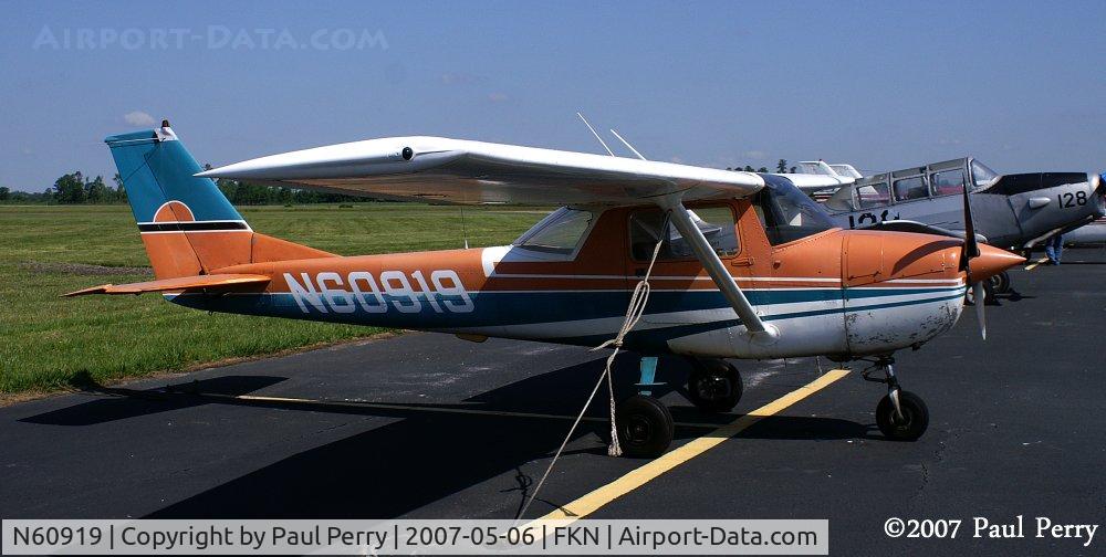 N60919, 1969 Cessna 150J C/N 15070669, Certainly is a colorful specimen, yes?