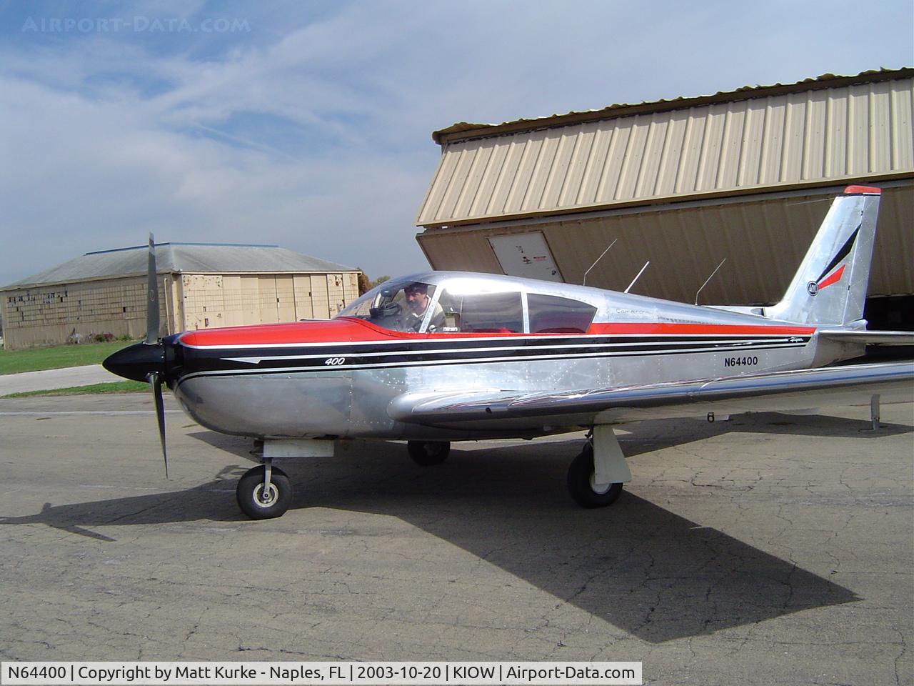 N64400, 1964 Piper PA-24-400 Comanche 400 C/N 26-36, another great 400