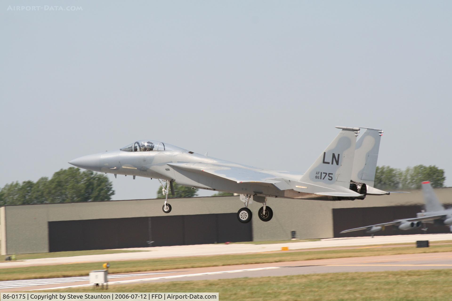 86-0175, 1986 McDonnell Douglas F-15C Eagle C/N 1025/C403, Royal International Air Tattoo 2006