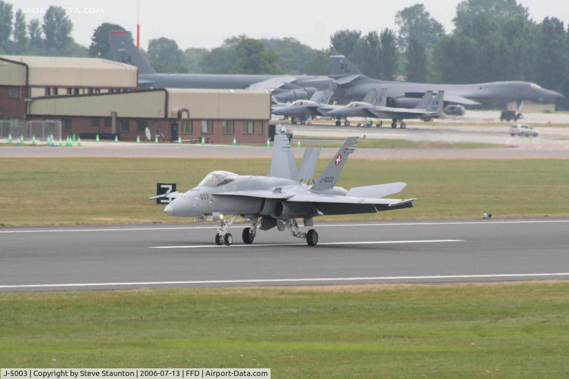 J-5003, 1997 McDonnell Douglas F/A-18C Hornet C/N 1319, Royal International Air Tattoo 2006