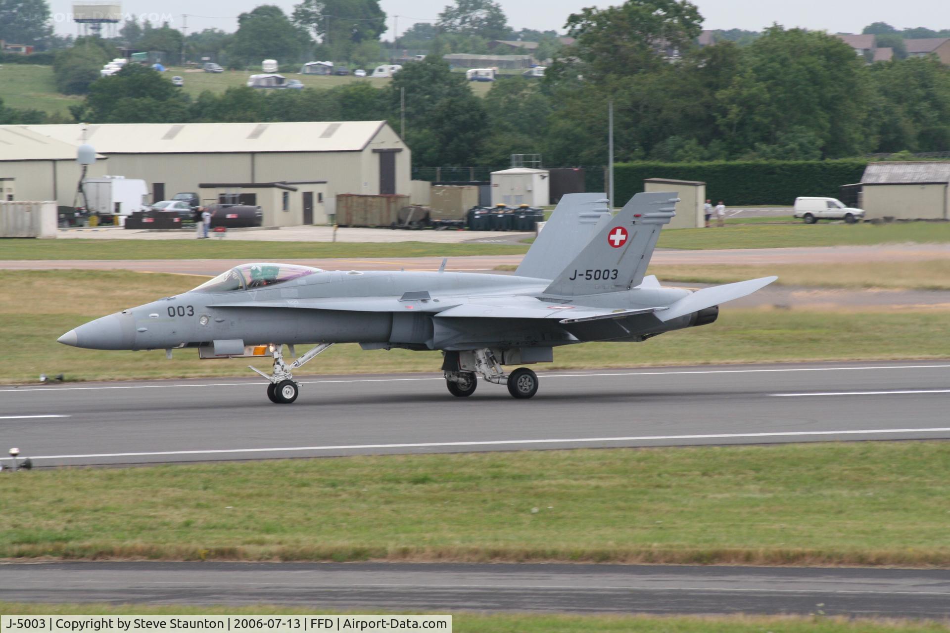 J-5003, 1997 McDonnell Douglas F/A-18C Hornet C/N 1319, Royal International Air Tattoo 2006