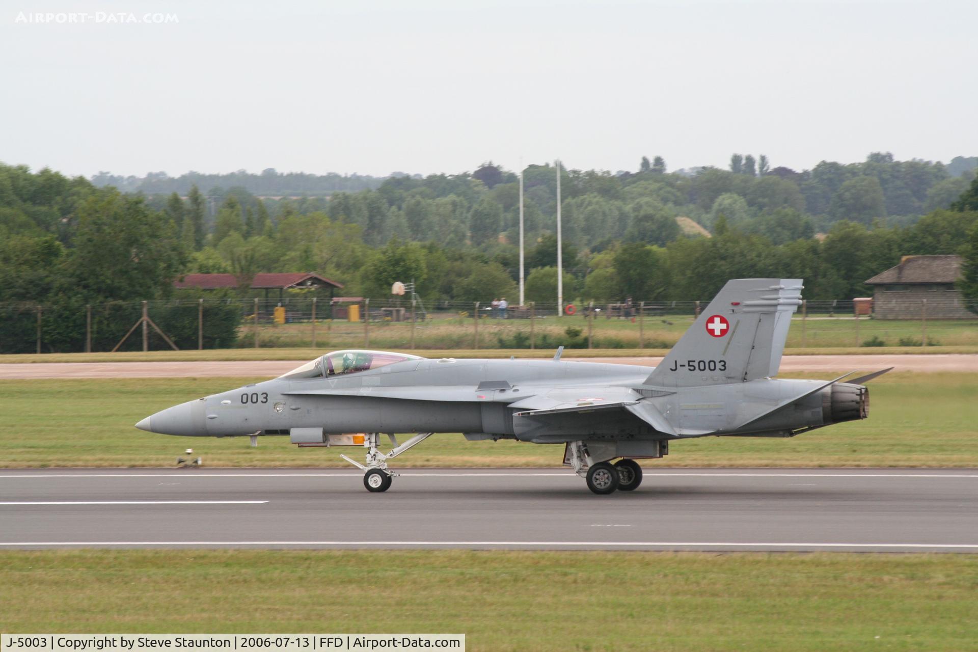 J-5003, 1997 McDonnell Douglas F/A-18C Hornet C/N 1319, Royal International Air Tattoo 2006