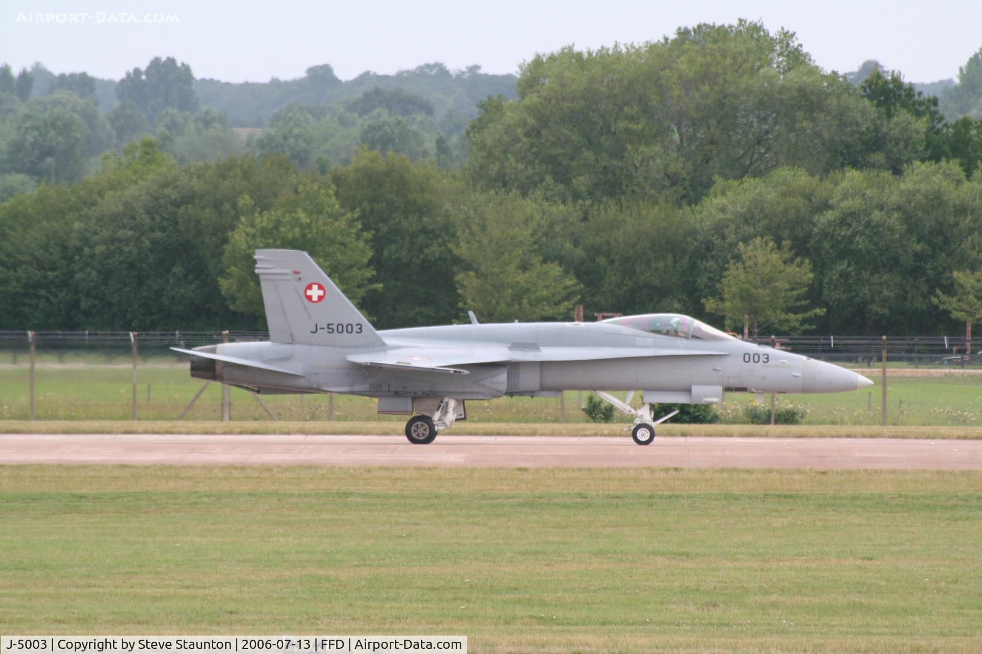 J-5003, 1997 McDonnell Douglas F/A-18C Hornet C/N 1319, Royal International Air Tattoo 2006