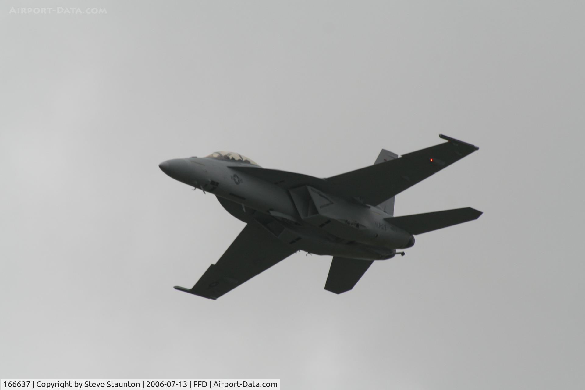 166637, Boeing F/A-18F Super Hornet C/N F130, Royal International Air Tattoo 2006