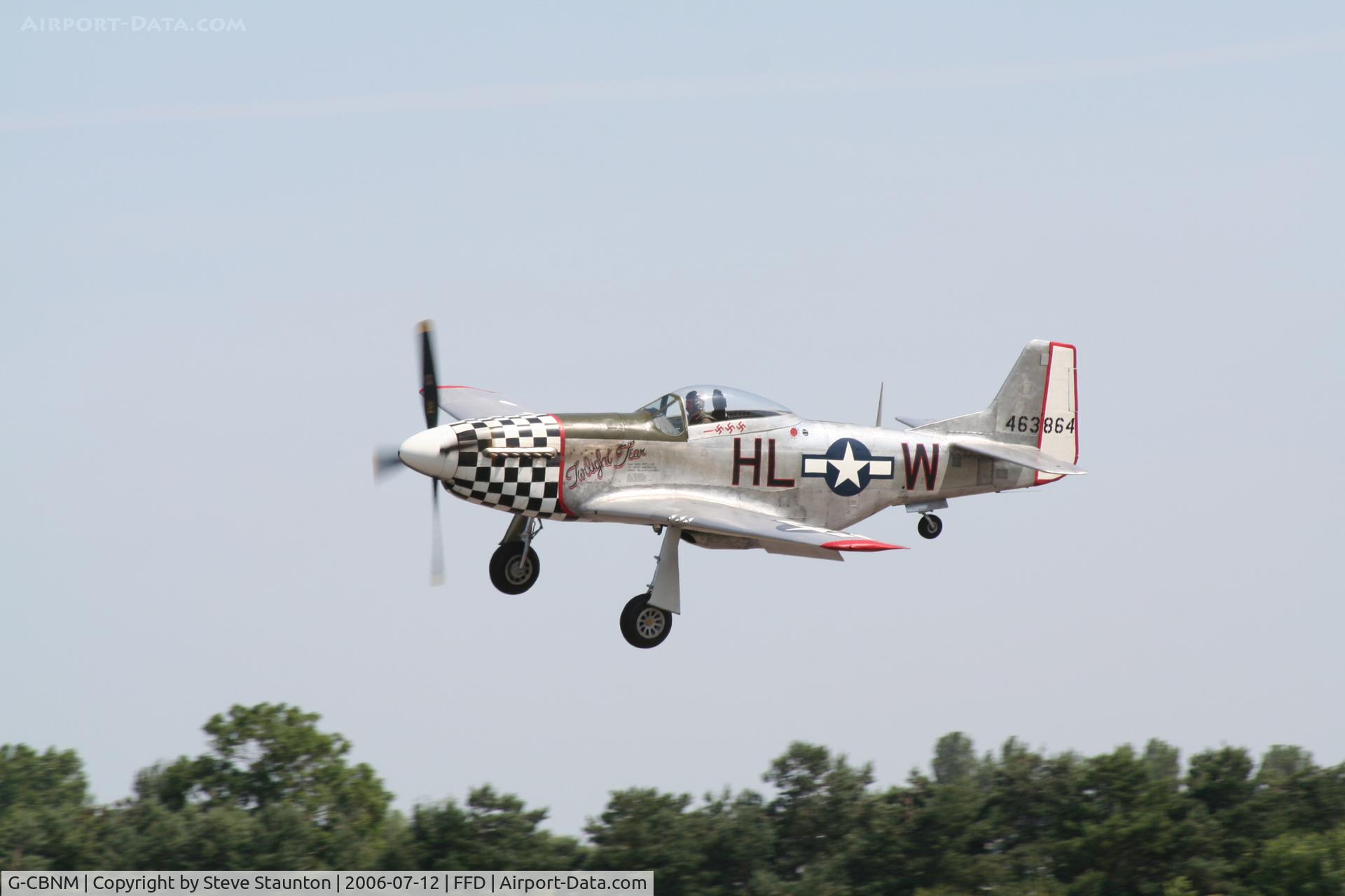 G-CBNM, 1944 North American P-51D Mustang C/N 122-31590 (44-63864), Royal International Air Tattoo 2006