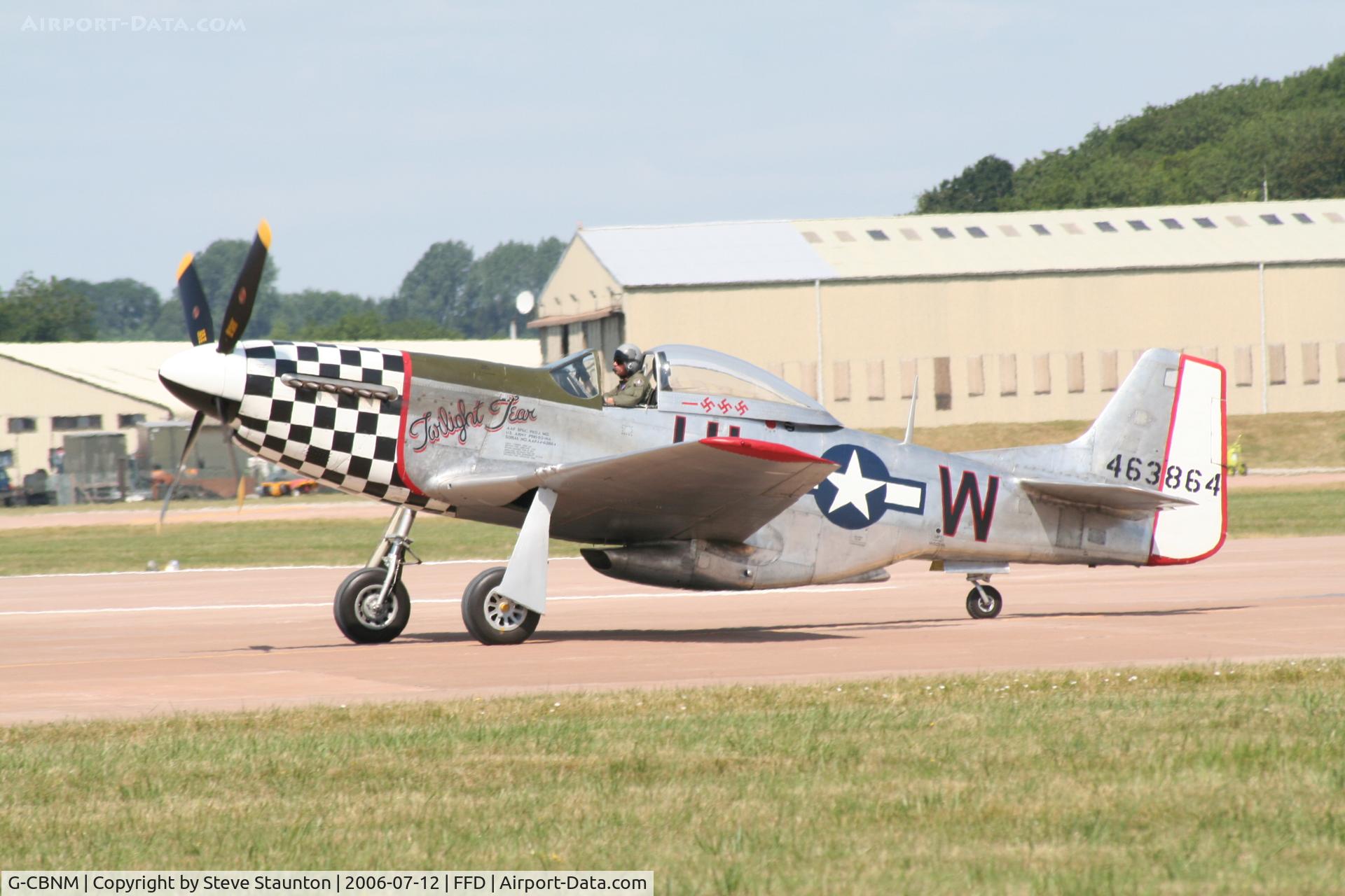 G-CBNM, 1944 North American P-51D Mustang C/N 122-31590 (44-63864), Royal International Air Tattoo 2006