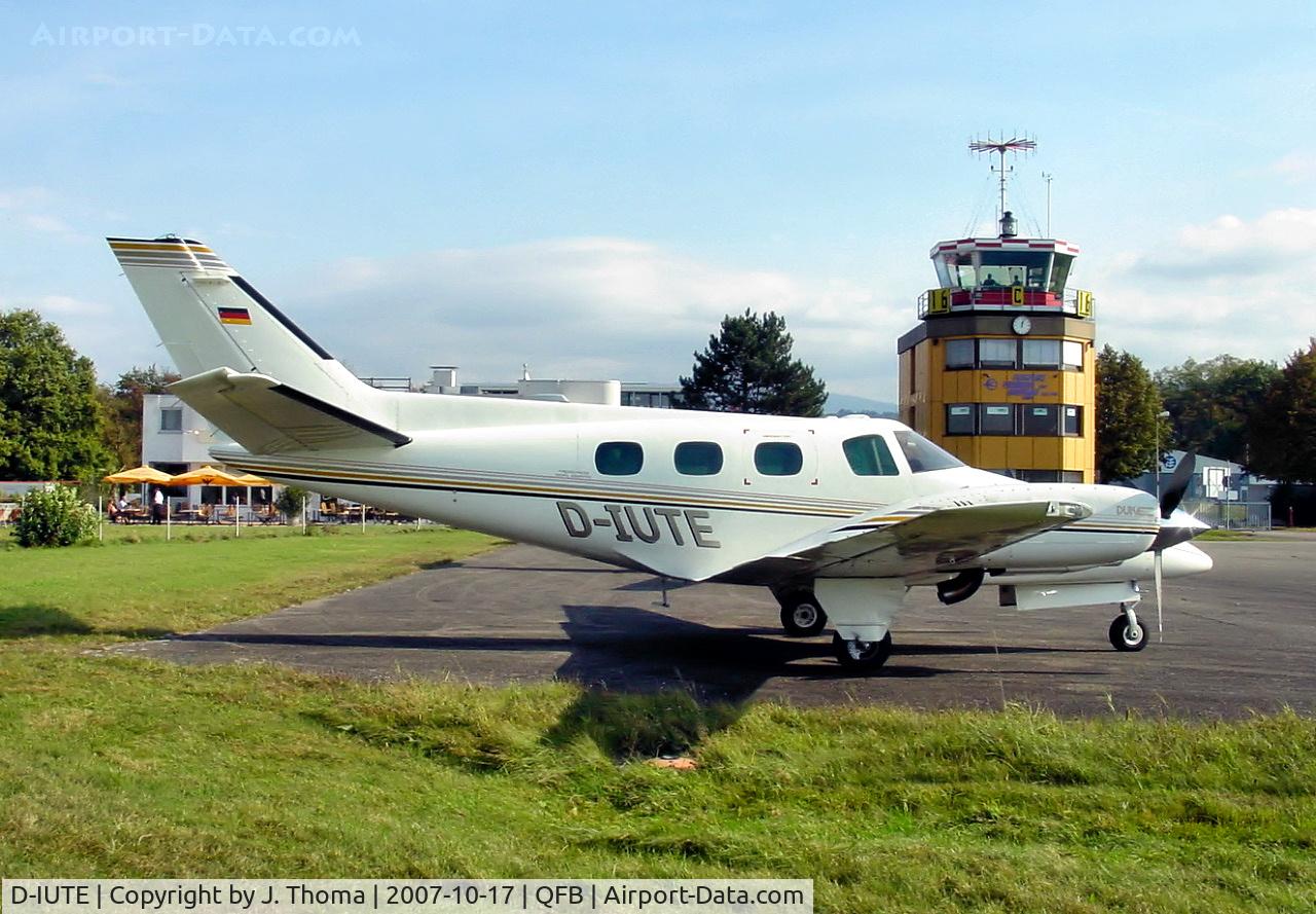 D-IUTE, 1982 Beech B-60 Duke C/N P-593, Beech B60 Duke