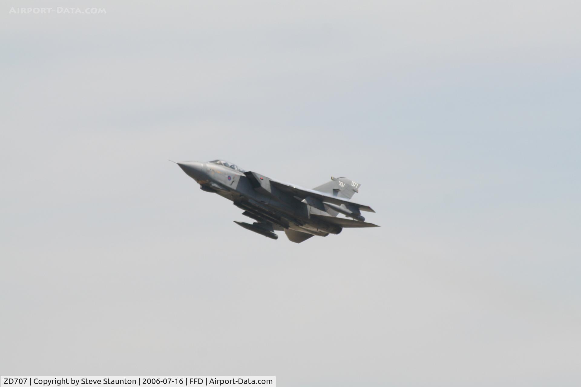ZD707, 1984 Panavia Tornado GR.4 C/N 319/BS111/3148, Royal International Air Tattoo 2006