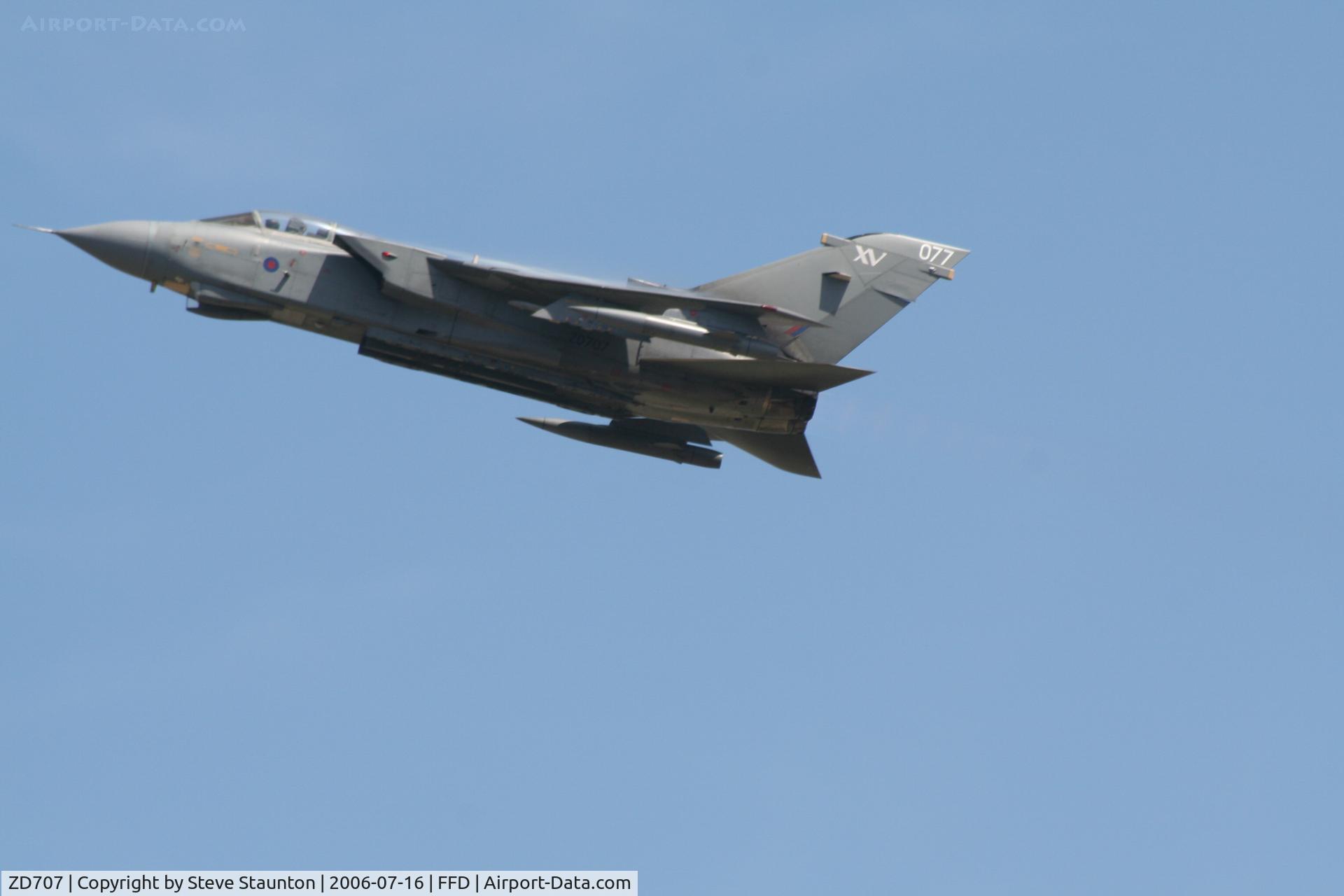 ZD707, 1984 Panavia Tornado GR.4 C/N 319/BS111/3148, Royal International Air Tattoo 2006