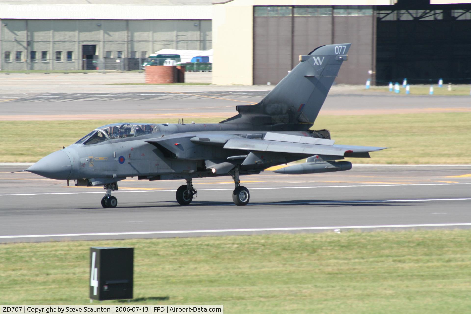 ZD707, 1984 Panavia Tornado GR.4 C/N 319/BS111/3148, Royal International Air Tattoo 2006