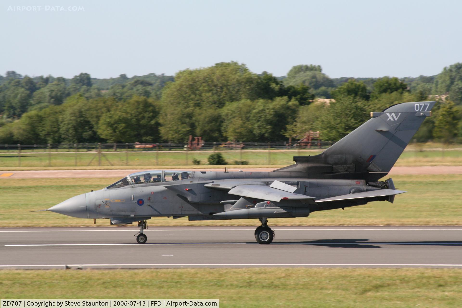 ZD707, 1984 Panavia Tornado GR.4 C/N 319/BS111/3148, Royal International Air Tattoo 2006
