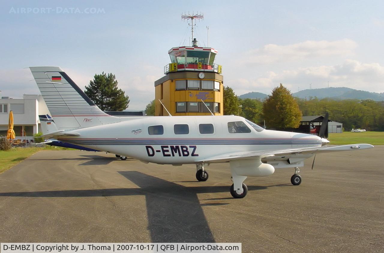 D-EMBZ, 1993 Piper PA-46-350P Malibu Mirage C/N 4622148, Piper PA-46-350P Mirage