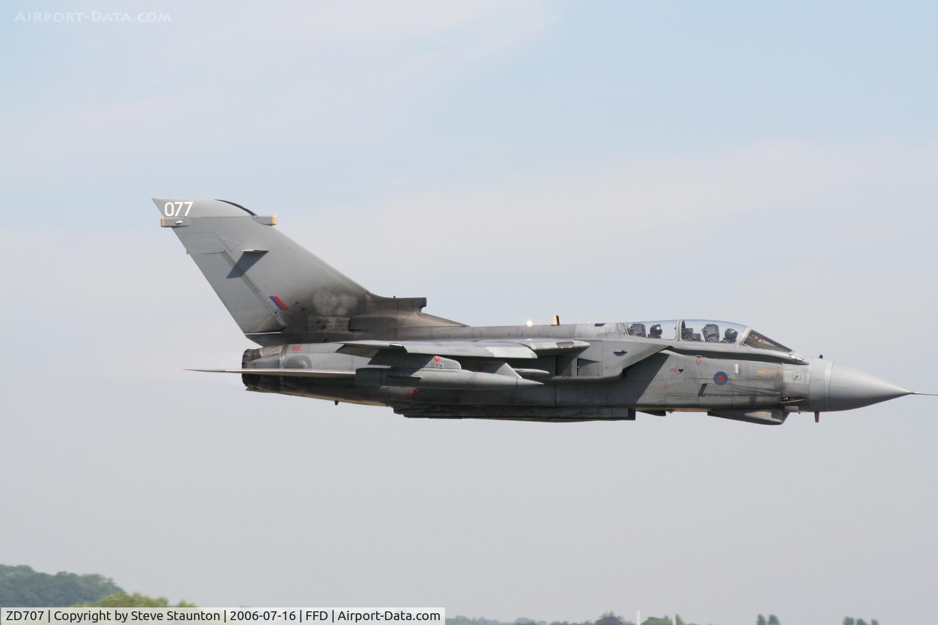 ZD707, 1984 Panavia Tornado GR.4 C/N 319/BS111/3148, Royal International Air Tattoo 2006