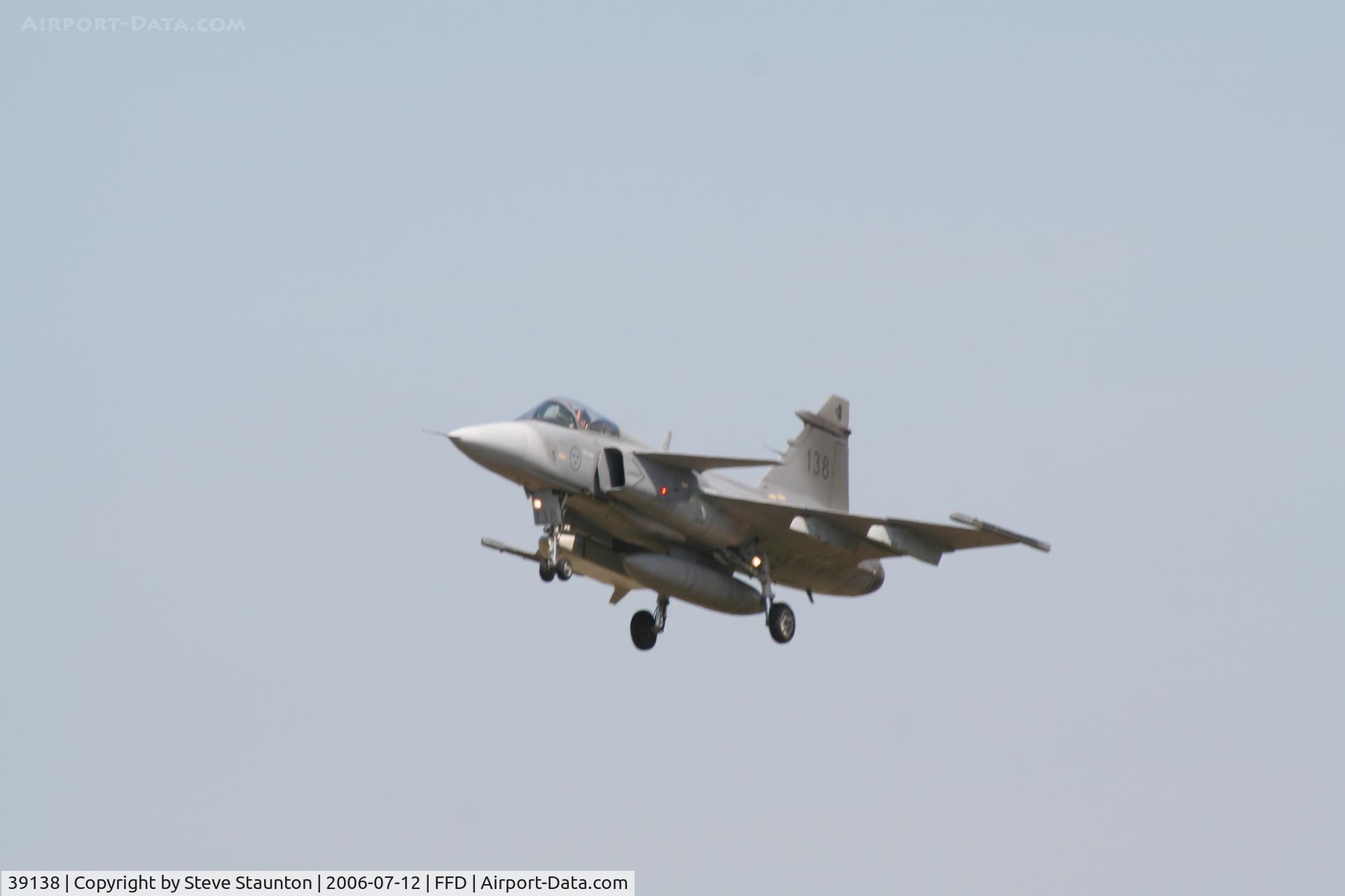 39138, Saab JAS-39A Gripen C/N 39138, Royal International Air Tattoo 2006