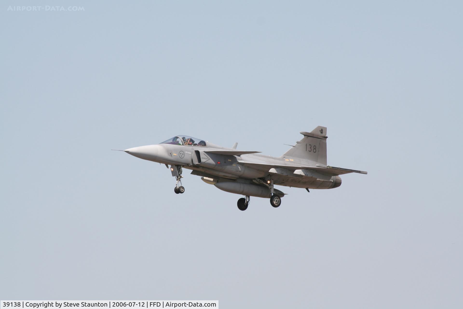 39138, Saab JAS-39A Gripen C/N 39138, Royal International Air Tattoo 2006