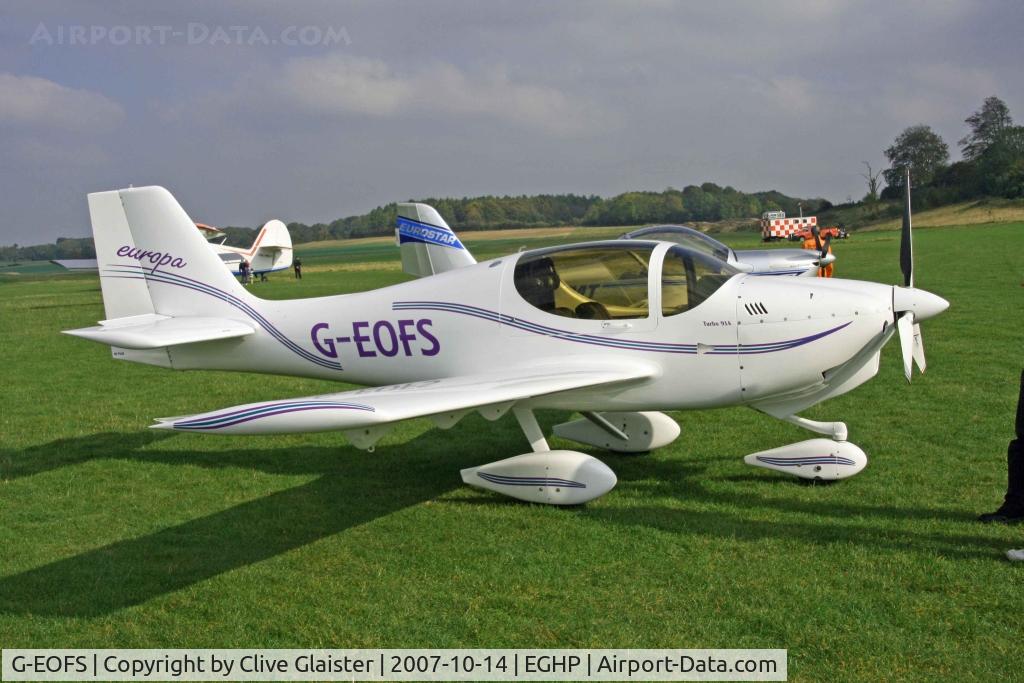 G-EOFS, 1999 Europa Tri Gear C/N PFA 247-13033, HEX: 404034