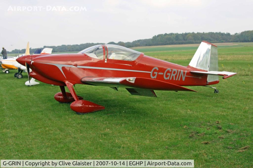 G-GRIN, 1999 Vans RV-6 C/N PFA 181-12409, HEX: 403F0A