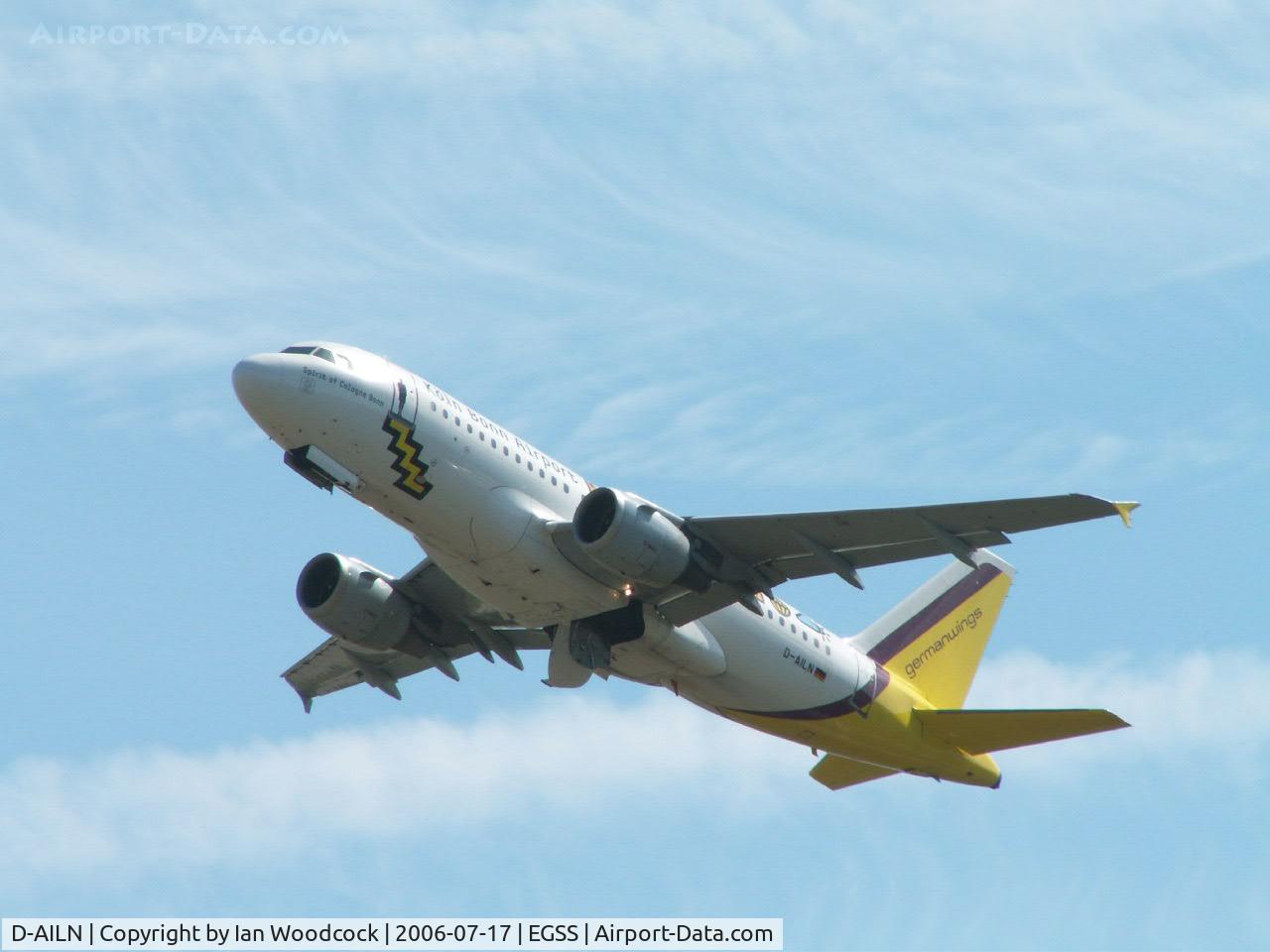 D-AILN, 1997 Airbus A319-114 C/N 700, A319-114/Germanwings/Stansted 2006