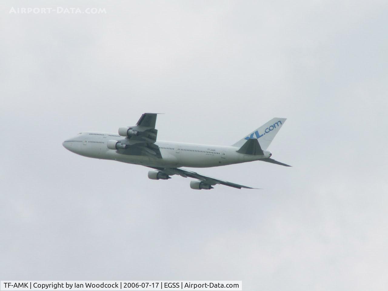 TF-AMK, 1983 Boeing 747-312 C/N 23028, Boeing 747-312/XL Airways/Stansted 2006