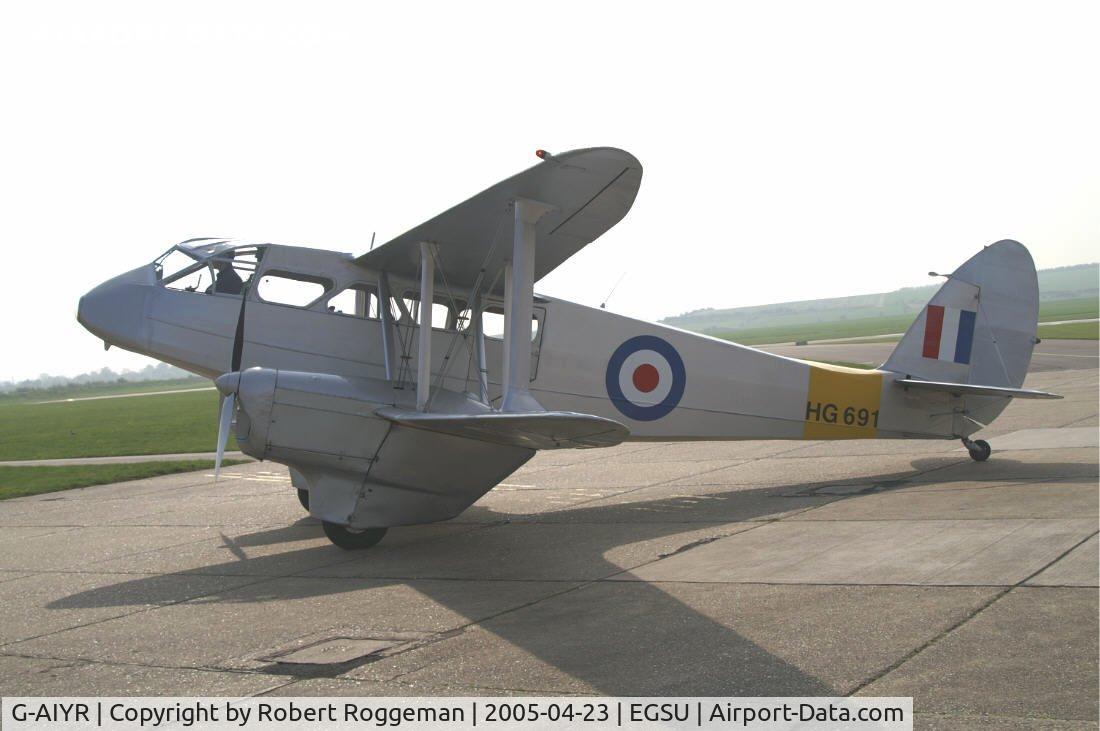 G-AIYR, 1943 De Havilland DH-89A Dominie/Dragon Rapide C/N 6676, Raf HG691