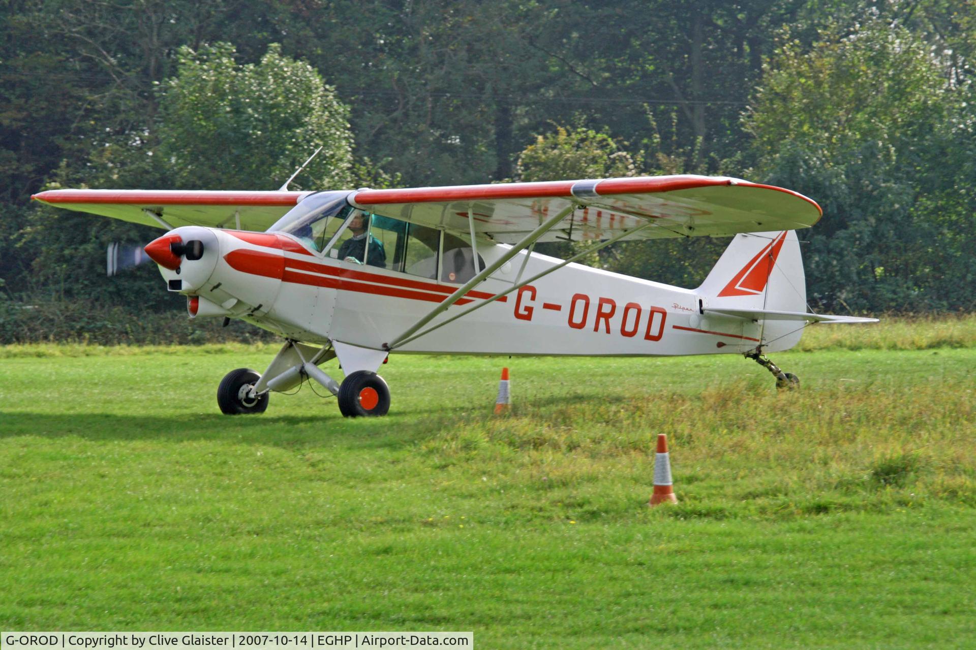 G-OROD, 1962 Piper PA-18-150 Super Cub C/N 18-7856, Previous ID: SE-CRD