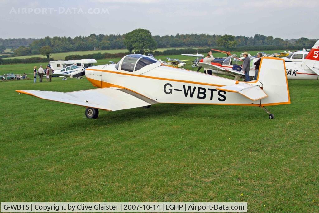 G-WBTS, 1977 Falconar F-11 Sporty C/N PFA 032-10070, Previous ID: G-BDPL