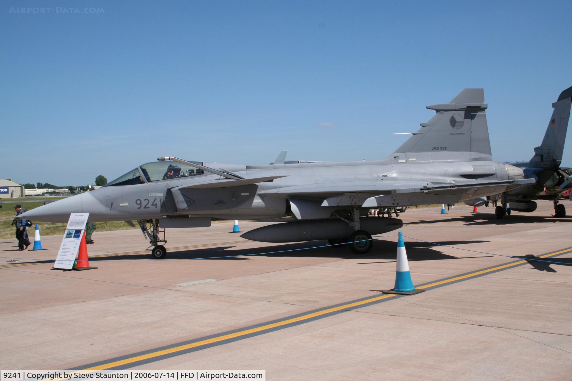 9241, Saab JAS-39C Gripen C/N 39241, Royal International Air Tattoo 2006