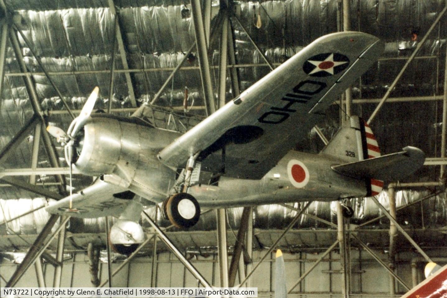 N73722, 1939 North American O-47B C/N 51-1025, 39-0112 O-47B at the National Museum of the U.S. Air Force