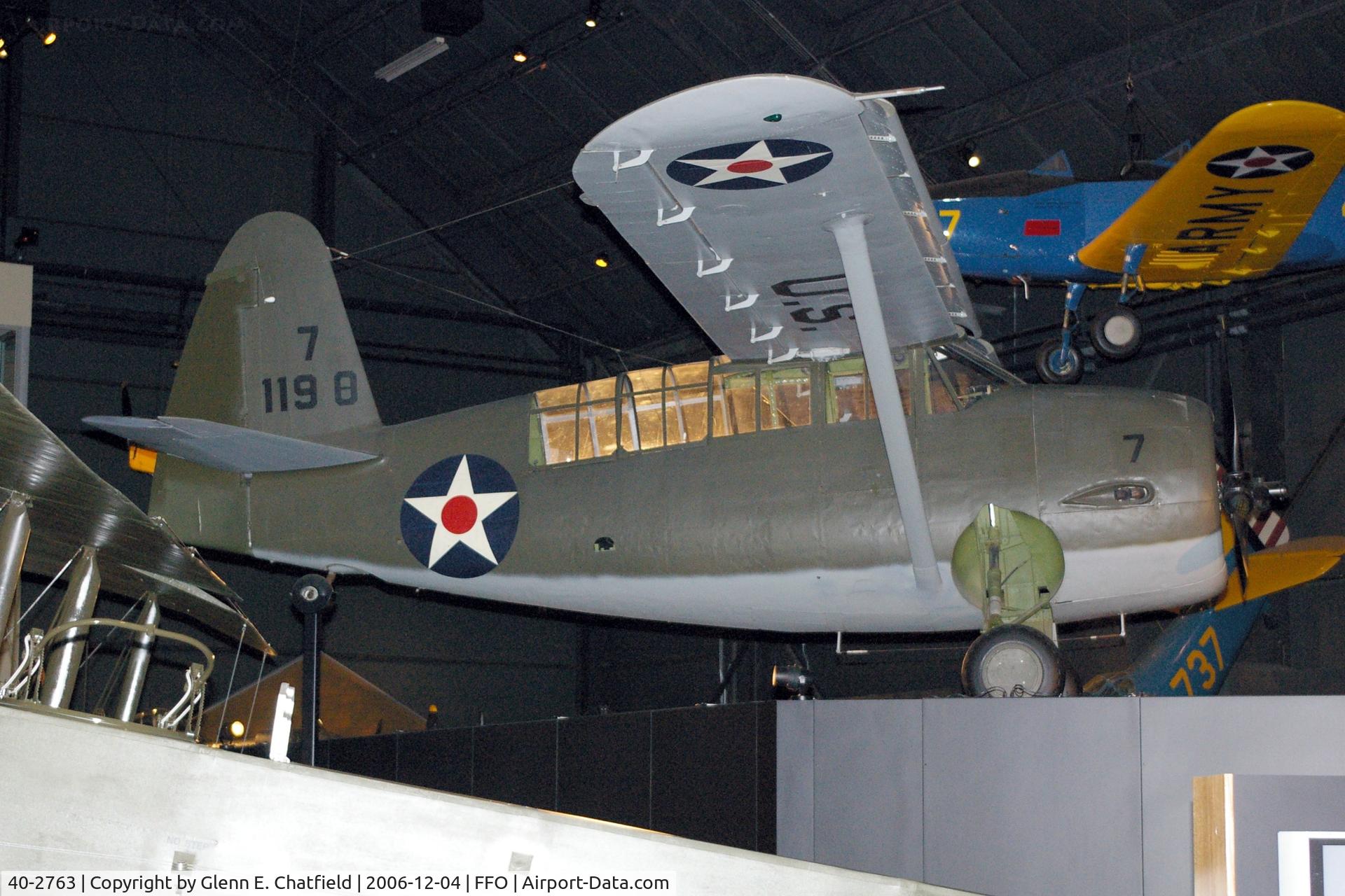 40-2763, 1940 Curtiss O-52 Owl C/N 14296, Curtiss Owl at the National Museum of the U.S. Air Force