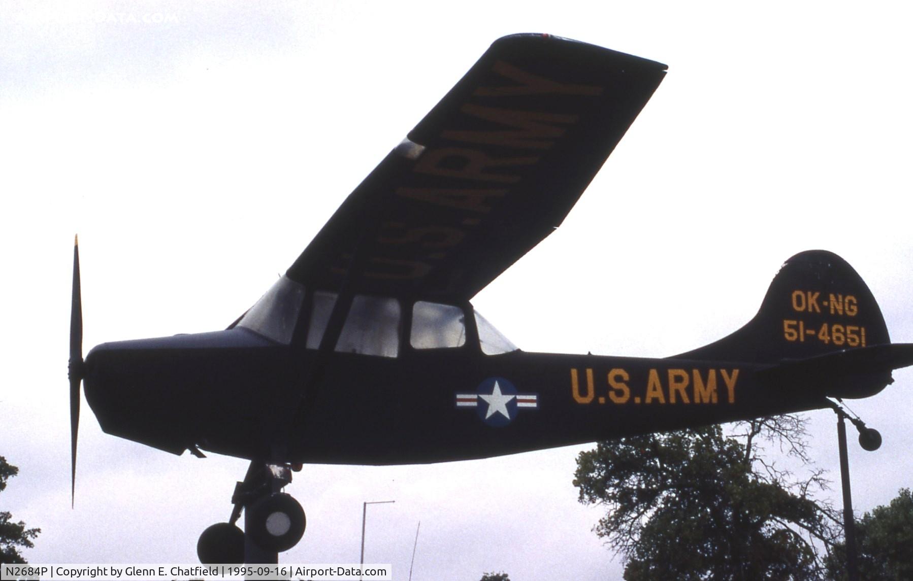 N2684P, 1951 Cessna O-1A Bird Dog C/N 21536, O-1A at the 45th Infantry Division Museum