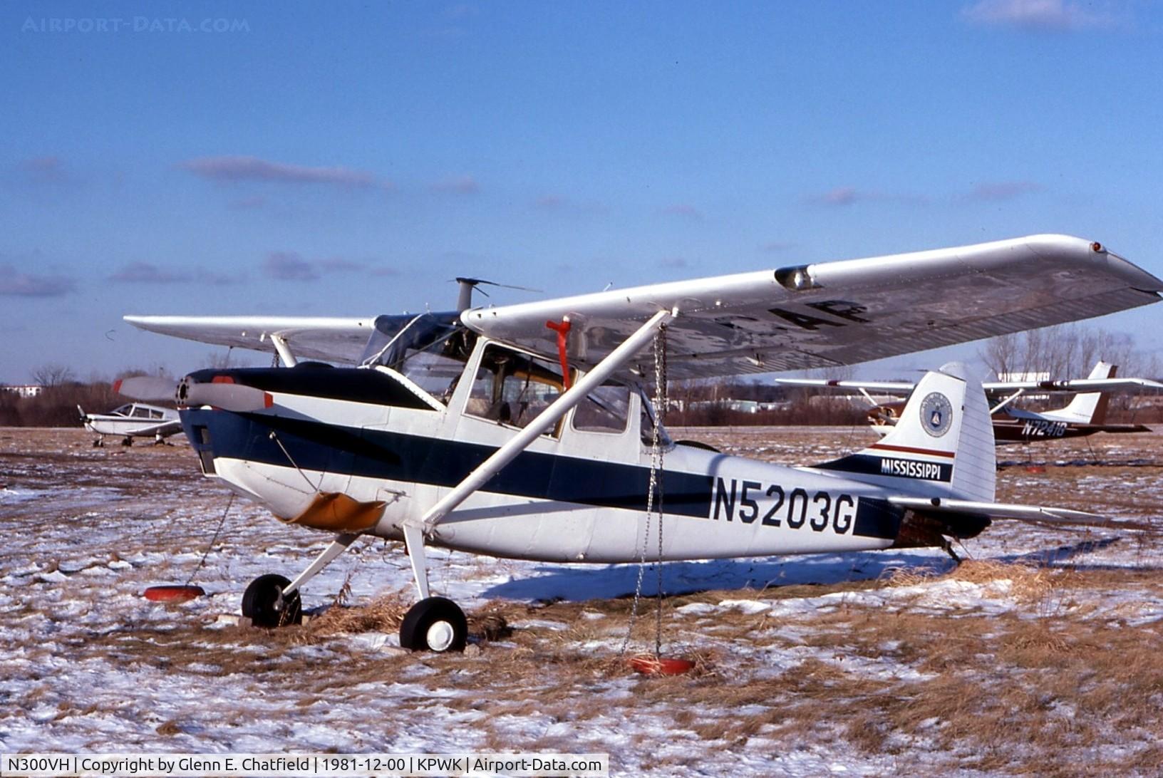 N300VH, 1951 Cessna 305A C/N 21789, When still N5203G with the Civil Air Patrol